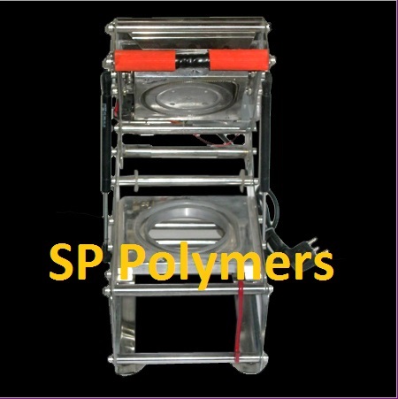 Round Container Sealer - disposable food tray sealing machine